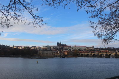 River with buildings in background