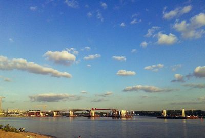 River with buildings in background