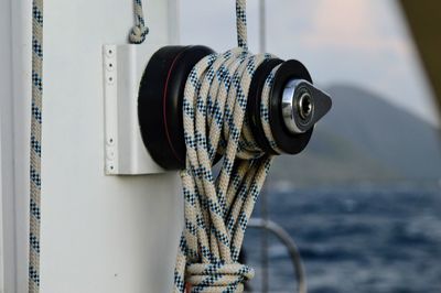 Close-up of water wheel