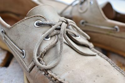 Close-up of shoes