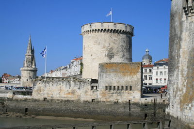 View of old building against sky