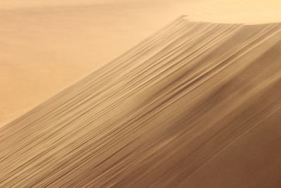 Close-up of sand dune