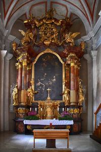 Statue in temple