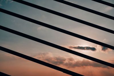 Low angle view of sky