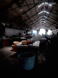 Illuminated underground walkway