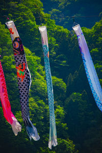 High angle view of sea against sky