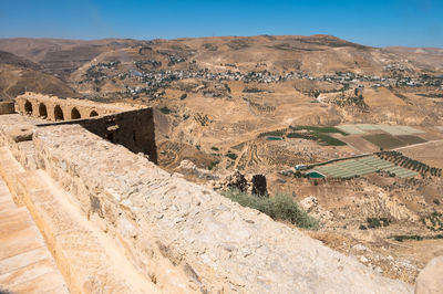 Aerial view of landscape