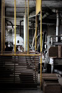 Interior of old factory