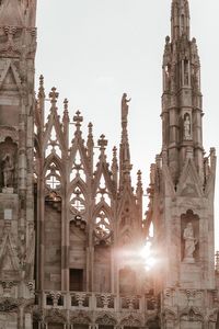 Low angle view of church