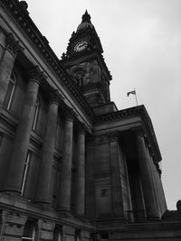 Low angle view of historical building