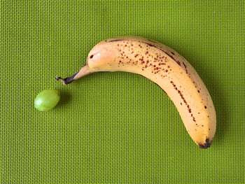 Close-up of fruit over white background