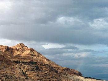 Scenic view of mountain against sky