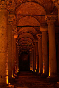 Corridor of building