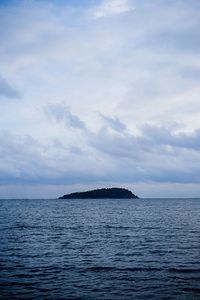 Scenic view of sea and sky