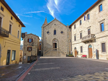 View of old building
