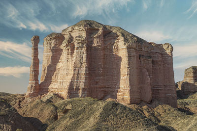 Old ruins against sky