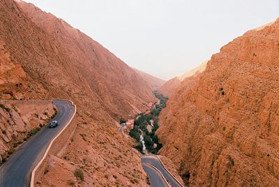 Scenic view of mountains