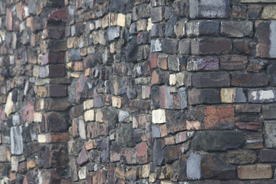 Full frame shot of stone wall