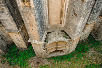 Low angle view of old building