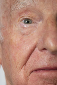 Close-up portrait of man