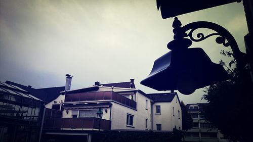 Low angle view of building against sky