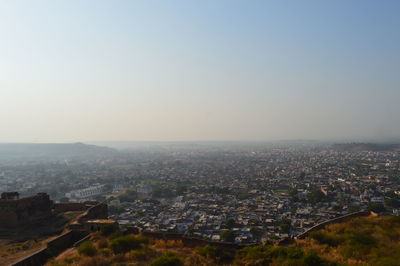 Aerial view of cityscape