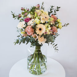 Close-up of flowers in vase