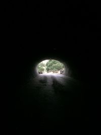 View of tunnel