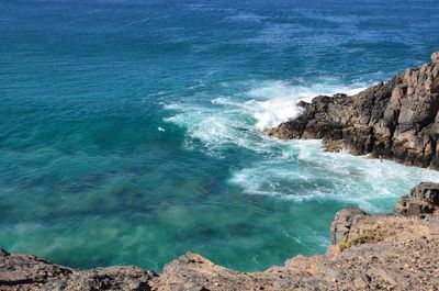 Scenic view of sea