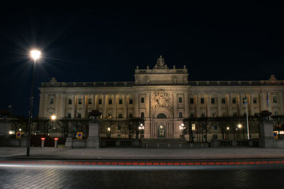 View of building at night