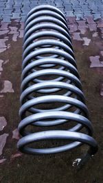 Close-up high angle view of leaves