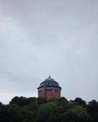 Low angle view of building against sky