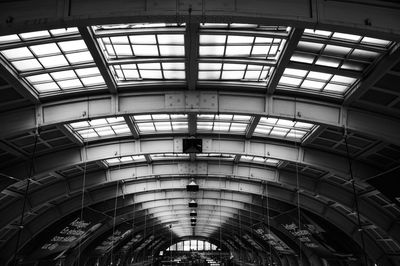 Low angle view of ceiling