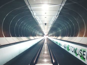 Railroad station platform