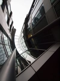 Low angle view of modern building