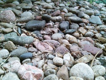 Full frame of stones