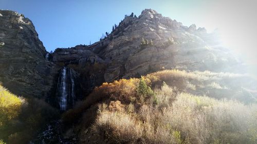 Scenic view of mountains