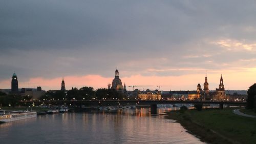 View of city at waterfront