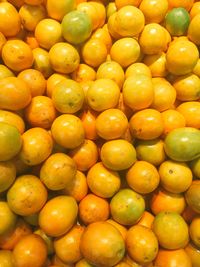 Full frame shot of fruits for sale