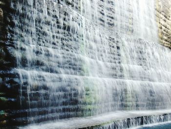 View of waterfall