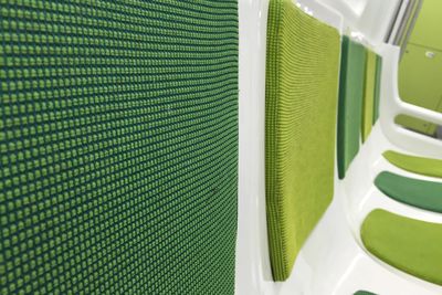 Full frame shot of green leaf