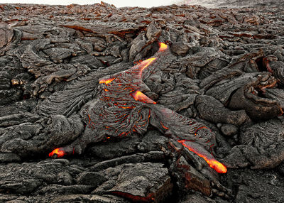 Close-up of smoke