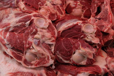 Full frame shot of meat
