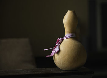 Close-up of apple on table