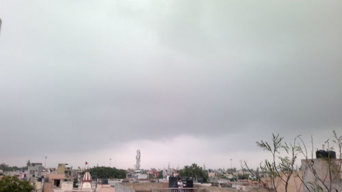 Built structure against cloudy sky