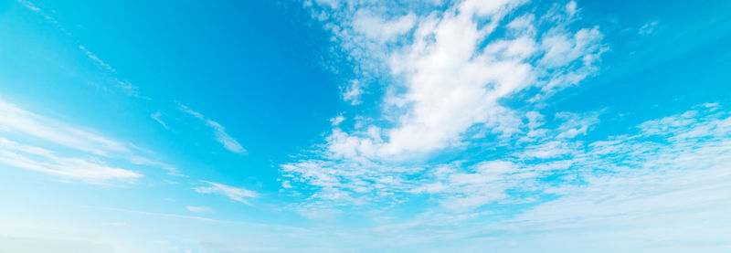 Low angle view of clouds in sky