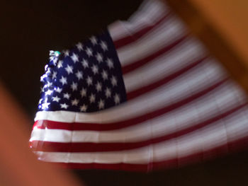 Close-up of flag against blurred background