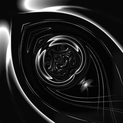 Close-up view of black background