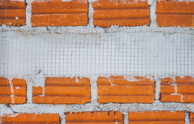 Full frame shot of brick wall