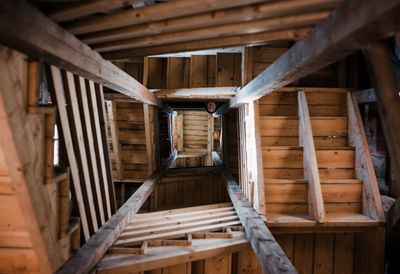 Low angle view of roof